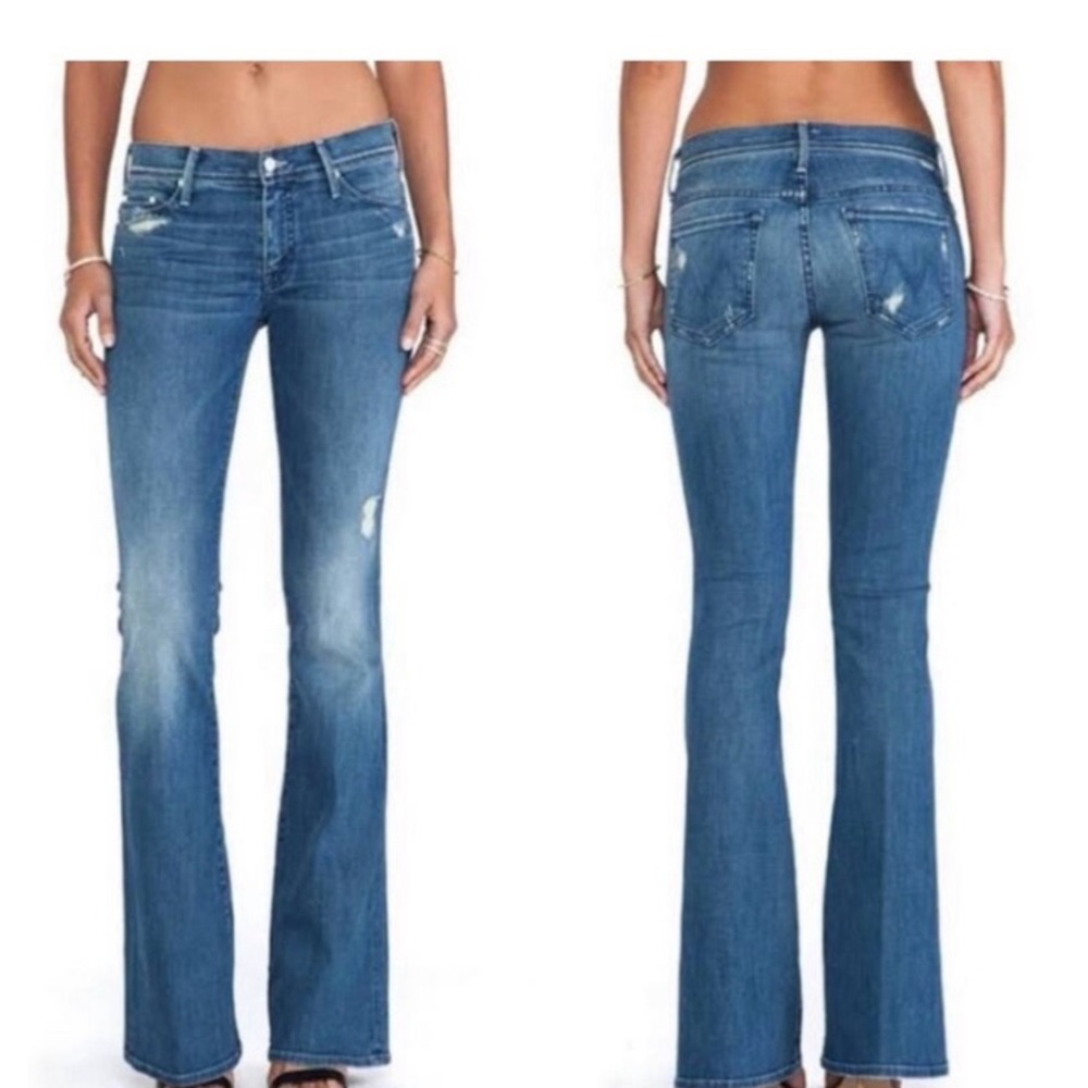 MOTHER Denim The Cruiser Jeans Graffiti Girl Wash Size 27 NWT